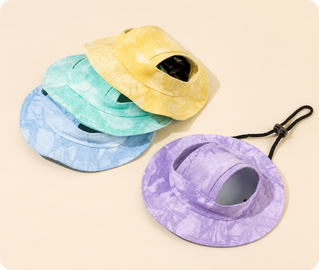 晴日小旅行寵物漁夫帽｜FurNest 商品圖片