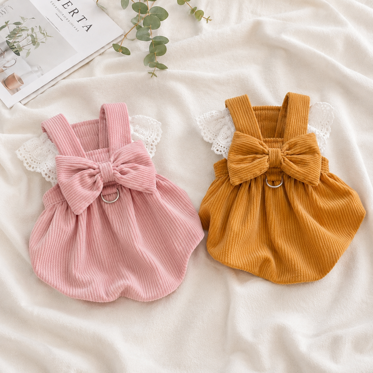 小公主絨絨蝴蝶洋裝｜FurNest 商品圖片